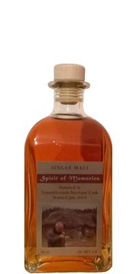 Spirit of Memories Single Malt Transilvanian Barrique Cask 48% 500ml