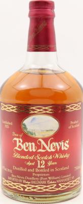 Dew of Ben Nevis 12yo Blended Scotch Whisky 43% 750ml