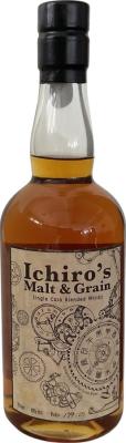 Ichiro's Malt & Grain Ichiro's Blend Malt & Grain Whisky Isetan Urawa 58% 700ml