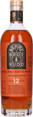 Single Malt Scotch Whisky 12yo BR Speyside Sherry Cask 45.3% 700ml