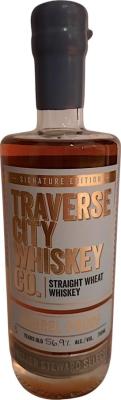 Traverse City Whisky Co. 5yo Signature Edition Barrel Proof Straight Wheat Whisky Meijer 56.9% 750ml