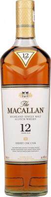 Macallan 12yo Sherry Oak Cask 40% 700ml