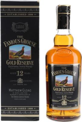 The Famous Grouse 12yo Gold Reserve Exceptional Scotch Whisky 40% 700ml