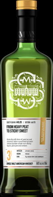 Balcones 2019 SMWS 140.20 From heavy peat to sticky sweet 64% 700ml