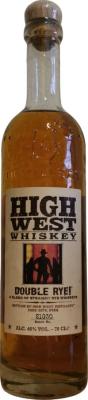 High West Double Rye 46% 700ml