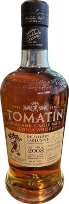 Tomatin 2008 Distillery Exclusive 57.9% 700ml