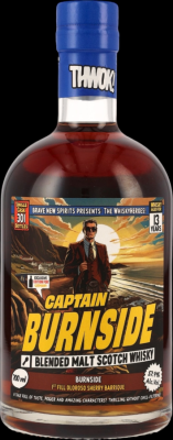 Burnside 13yo BNSp The WhiskyHeroes Captain Burnside 57.9% 700ml