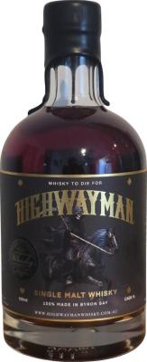 Highwayman Single Malt Whisky Black Is Back 2024 The Whisky Club Australia 55% 500ml