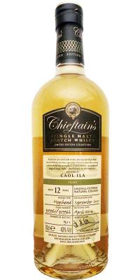 Caol Ila 2001 IM Chieftain's 309965 + 309966 43% 700ml