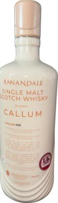 Annandale 2015 Callum Single Cask Collectable Whiskies 58.5% 700ml