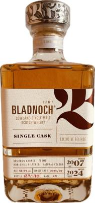 Bladnoch 2007 Single Cask 52.6% 700ml