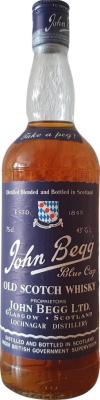 John Begg Blue Cap Old Scotch Whisky 43% 750ml