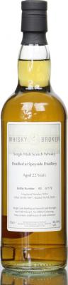 Speyside Distillery 1997 WhB #1014 48.9% 700ml