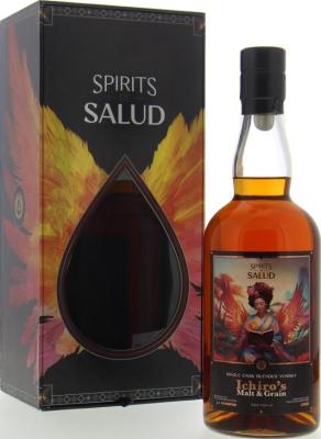 Ichiro's Malt & Grain Spirit Of Salut Chateau Gruaund Larose Red Wine Salud Distribution 59.8% 700ml