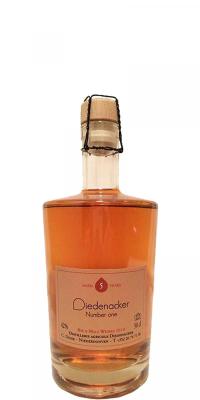 Diedenacker 2010 Number One Rye & Malt Whisky Pinot Cask 42% 500ml