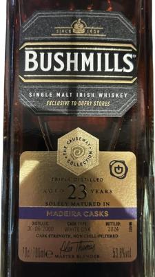 Bushmills 2000 The Causeway Collection Avolta's World Duty-Free stores 53.8% 700ml