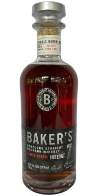 Baker's usa 7yo New charred white oak 53.5% 750ml