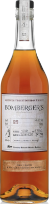 Bomberger's Declaration Small Batch Kentucky Straight Bourbon New charred American Oak 54% 750ml