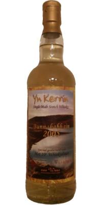 Bunnahabhain 2005 GM Yu Kerrin Refill Sherry Hogshead #5002229 Het 10e whiskydiner Slijterij het Plein 46% 700ml