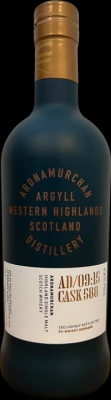 Ardnamurchan 2015 AD 09:15 CK.588 Private Cask Bottling FC-Whisky Denmark 59.8% 700ml