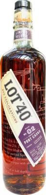 Lot No. 40 Limited Release Cask Strength Rye Explorations No. 02 53.1% 750ml