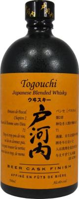 Togouchi Beer Cask Finish Japanese Blended Whisky 40% 700ml