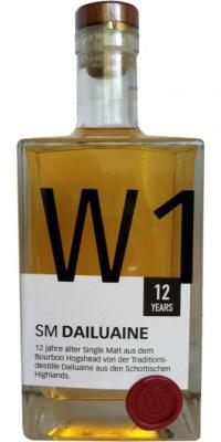 Dailuaine 12yo GBr W1 SM Bourbon Hogshead 43% 700ml