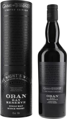 Oban Bay Reserve The Night's Watch Game of Thrones 43% 700ml