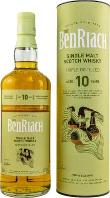 BenRiach 10yo Triple Distilled Travel Exclusive 43% 700ml