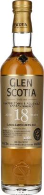 Glen Scotia 18yo Classic Campbeltown Malt 46% 700ml