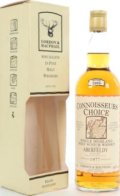 Aberfeldy 1977 GM Connoisseurs Choice 40% 700ml