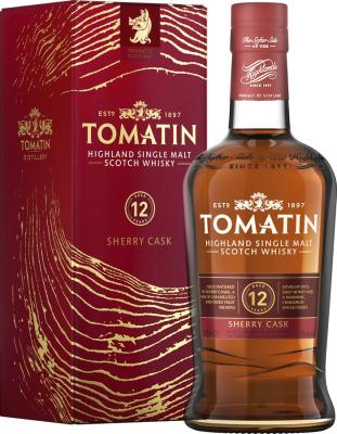 Tomatin 12yo Sherry Cask 40% 700ml