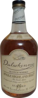 Dalwhinnie 15yo Single Highland Malt 43% 1000ml