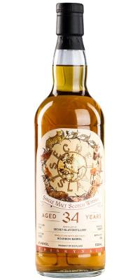 Secret Islay Distillery 1988 WNT bourbon barrel 47.4% 700ml