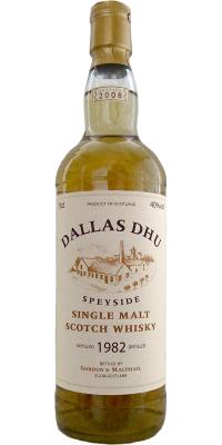 Dallas Dhu 1982 GM Licensed Bottling 40% 700ml