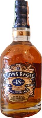 Chivas Regal 18yo Scotch Gold Signature Whisky 40% 700ml