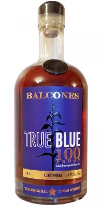 Balcones True Blue 100 Proof Corn Whisky TB100 12-2 50.2% 700ml