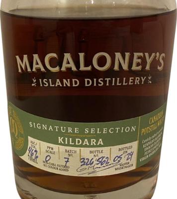 Macaloney's Kildara Whiskymaker's Signature Expression 46% 700ml