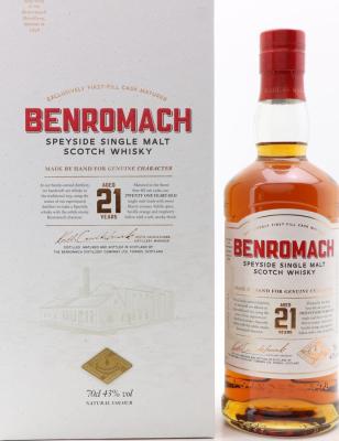 Benromach 21yo 43% 700ml