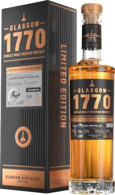 1770 2017 Glasgow Limited Edition Release Glasgow Whisky Festival 2021 55.8% 500ml