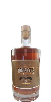 Donven's 5yo Rye & Malt 42% 500ml