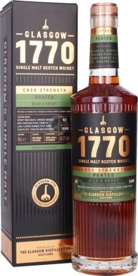 1770 Glasgow Single Malt Peated Cask Strength 60.7% 700ml