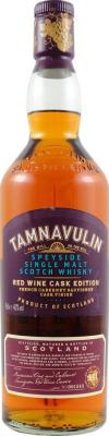 Tamnavulin Red Wine Cask Edition 40% 700ml