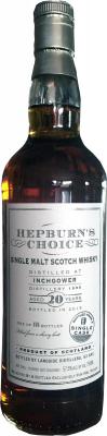 Inchgower 1995 LsD Hepburn's Choice Sherry Butt K&L Wine Merchants Exclusive 57.5% 750ml