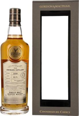 Speyburn 2008 GM Connoisseurs Choice Cask Strength Refill Bourbon Barrel 59.1% 700ml