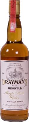 Drayman's Highveld Single Malt Whisky French Oak 43% 750ml