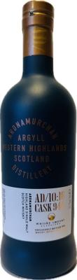 Ardnamurchan 2016 AD 10:16 Whisky Import Nederland 57.1% 700ml