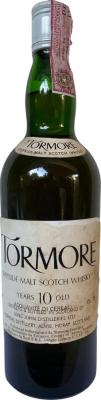 Tormore 10yo Speyside Malt Importato da Sival S.R.L. Milano Licensa U.T.I.F Der 43% 750ml