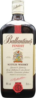 Ballantine's Finest Scotch Whisky Allied Domecq Italia S.p.A. Genova 40% 700ml