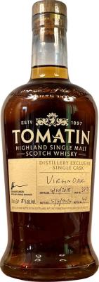 Tomatin 2018 Distillery Exclusive Single Cask 60.8% 700ml